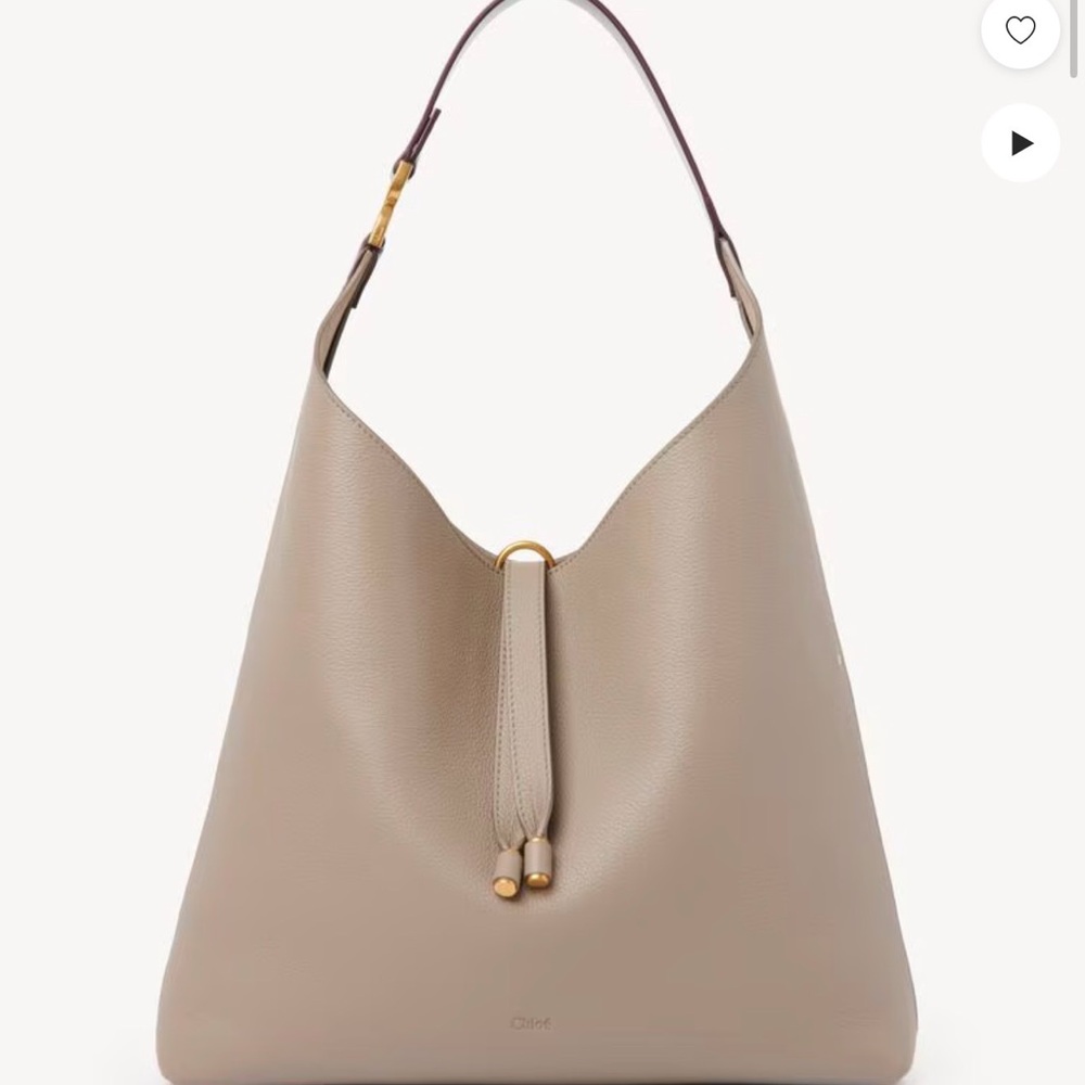 🖤SOLD🖤 Chloé Marcie Leather Hobo Bag MOTTY GREY NWT